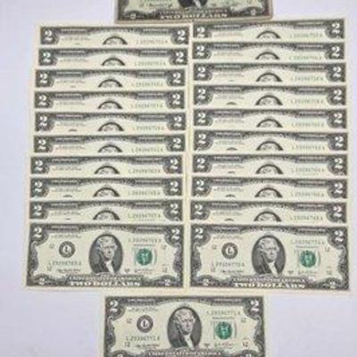 1500 • (22) $2 bills