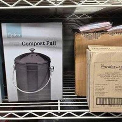 4066 • new!!! compost pail, hello kitty sheet mask & more