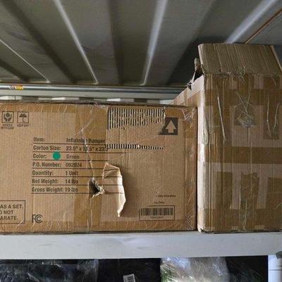 4082 • new!!! inflatable bumper car & weed puller tools