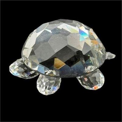 Lot 030   
Swarovski Crystal Turtle