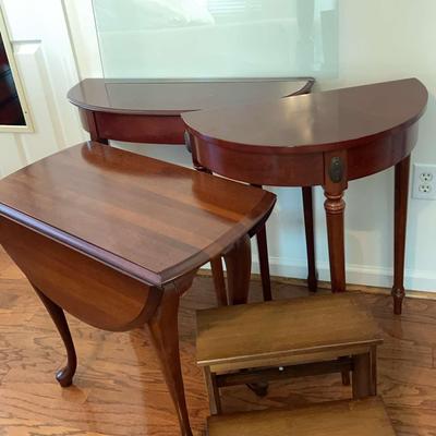 Small Tables & Bed Steps Featuring Bombay Company