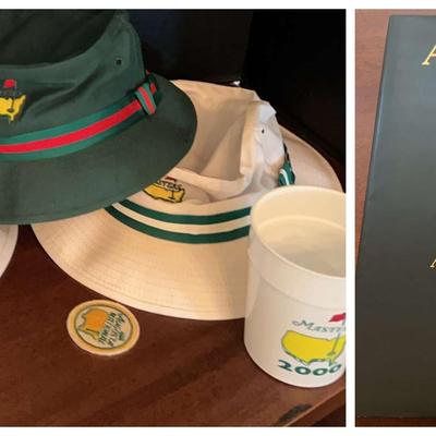 Masters Collectibles Featuring Augusta National & The Masters Book