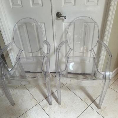Sale Photo Thumbnail #25: Acrylic chairs