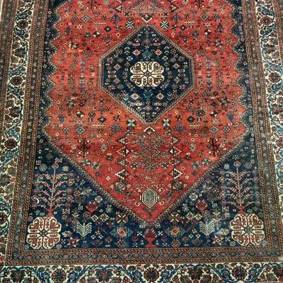 Sale Photo Thumbnail #37: Persian Tribal Area Rug - 5’3” x 7’4”
