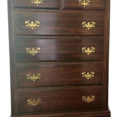 Sale Photo Thumbnail #66: Mahogany Chest of Drawers - H45” x W36” x D19”

