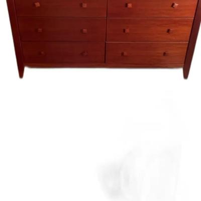 Sale Photo Thumbnail #68: Ligna Mahogany 6 Drawer Wooden Dresser
