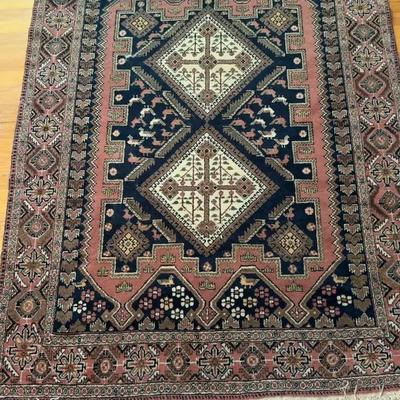 Sale Photo Thumbnail #39: Hand-Knotted Persian Area Rug - 5’8” x 4’5”

