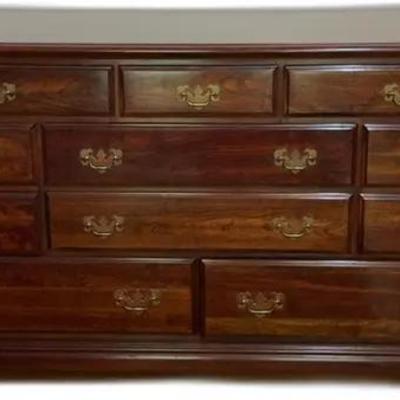 Sale Photo Thumbnail #50: Vintage Wooden Dresser - W5’1” x D20” x H33”
