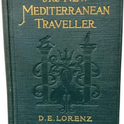 The New Mediterranean Traveller by D.E. Lorenz, Seventh (Post-War) Edition, 1922
