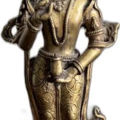 Sale Photo Thumbnail #74: Vintage Bronze Buddha Statue
