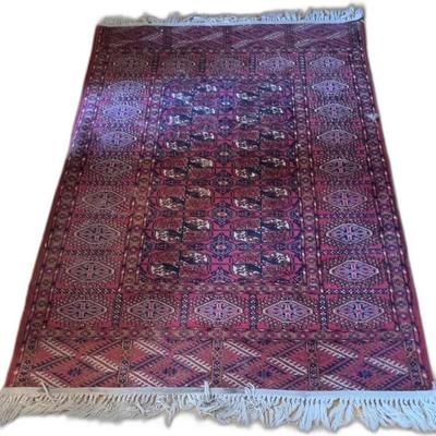 Sale Photo Thumbnail #53: Hand-Knotted Bokhara Rug
