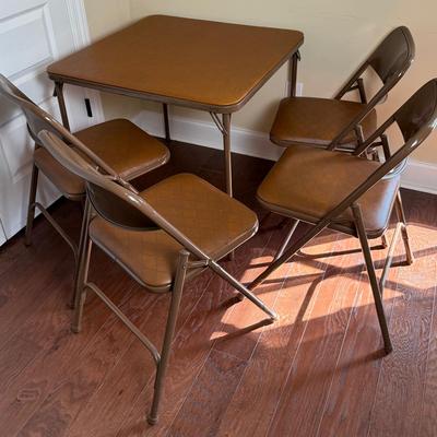 Samsonite Folding Table & Chairs 