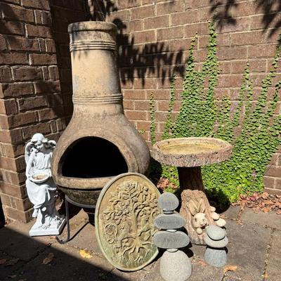 Outdoor Fire pit/ Chimnea And More 