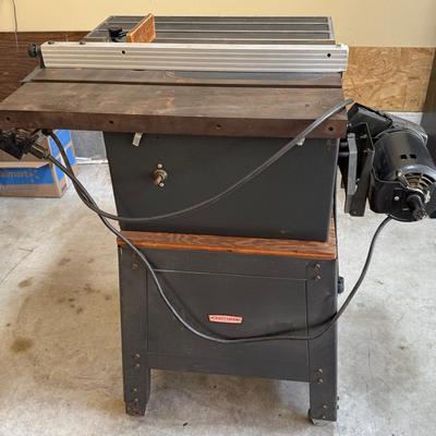 Craftsman 10” Table Saw With Stand 