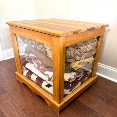 Hand Made Quilt Display Storage 