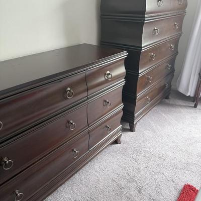 Fine wood bedroom set, couches, recliners and more