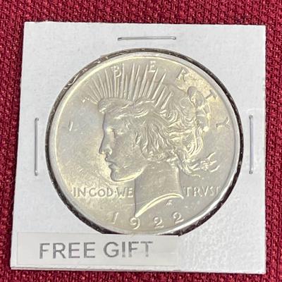 1922 Peace Coin