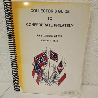 Spiral Bound Confederate Philately - SIGNED BY AUTHORS - John L. Kimbrough / Conrad L. Bush 