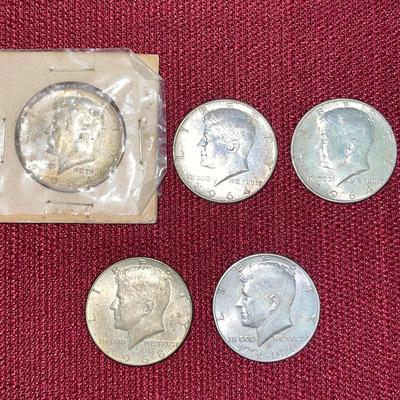Kennedy Half Dollars 1964, 1968 and 1976 Bicentennial