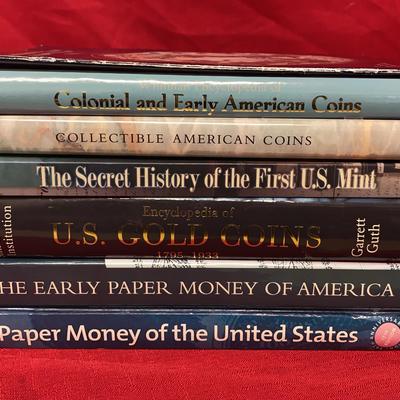 Lot of Hardcover Books on US American Currency Coin History & Collecting — Collectors Must Have 