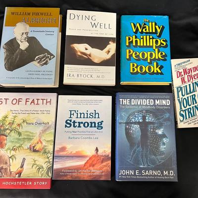 Self Help Books - Pulling Your Own Strings, The Divided Mind, Finish Strong 