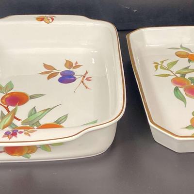 Royal Worcester Evesham Lasagna and Baking Dish