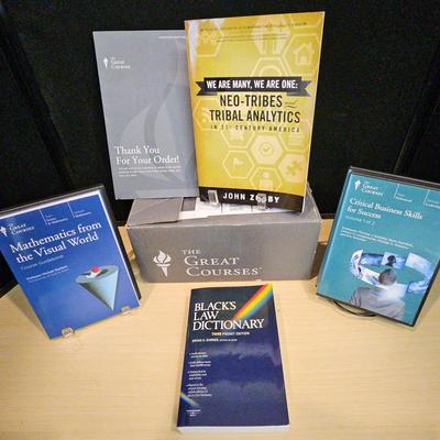THE GREAT COURSES Critical Business Skills for Success & Mathematics from The Visual World & More!