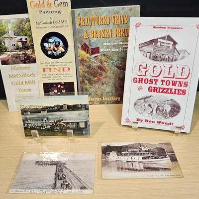 Gold Ghost Towns and Grizzlies Alaska, Montana, North Carolina and Vintage Postcards 