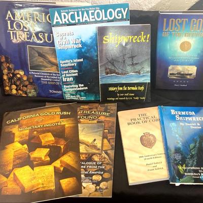 Books on Lost Treasures and Gold, Archaeology, & Shipwrecks 