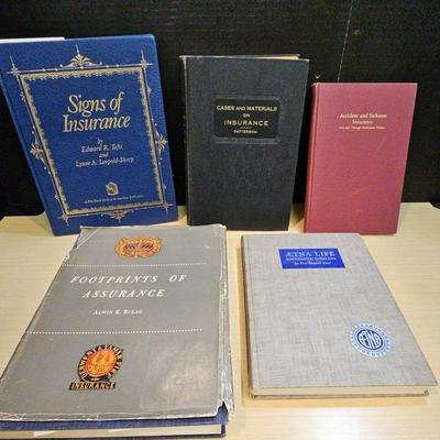 Building an Empire "The Insurance Industry" LOT # 1 (Five Books)
