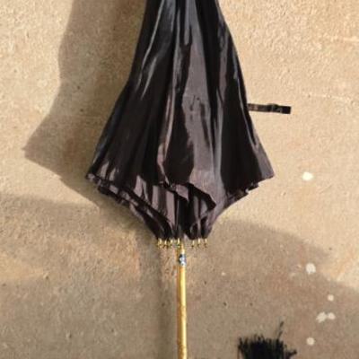 Vintage umbrella, Italy plus plaid parasol