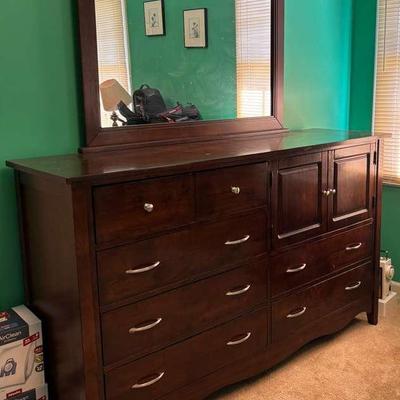 Walter of Wabash Dresser with Mirror