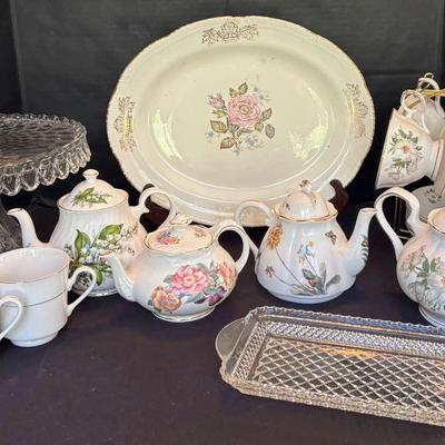 Charming Floral & Fine China Tea Collection