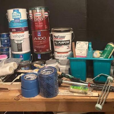 Paint Supplies & Tools Featuring Sherwin-Williams, Valspar & Electric Paint Sprayer