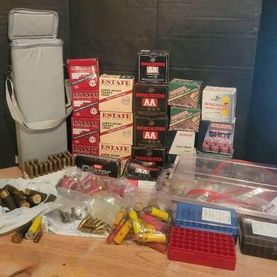 Winchester, Federal, Remington & CCI Ammunition Collection with Storage Cases