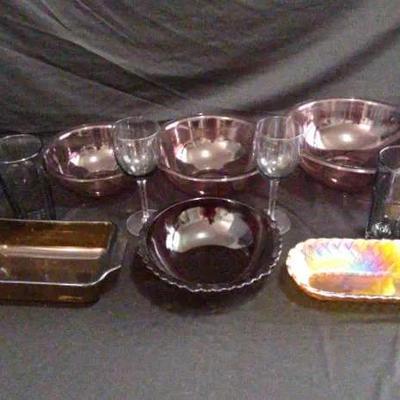 Vintage Glassware & Serving Collection
