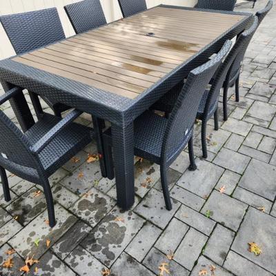With seat cushions
