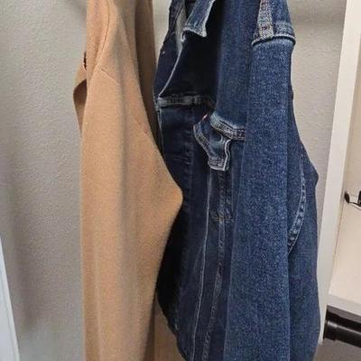Men's Levi's Jean Jacket And 7 Diamond Brown Jacket