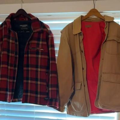 Abercrombie & Fitch Wool Blend & Ruff Hews Jackets 