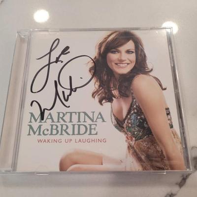 Signed Martina McBride CD