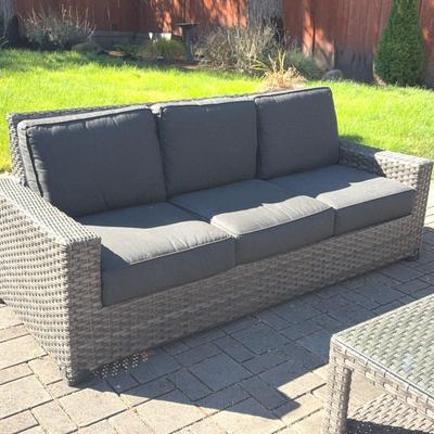 All Weather Patio Sofa 7 Feet ++