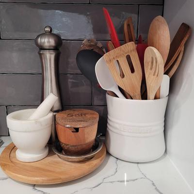 Le Creuset Utensil Holder And Others