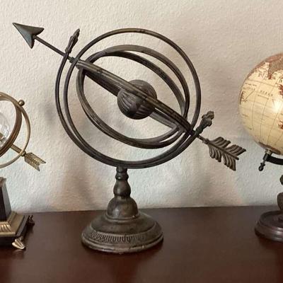 Armillary Spheres & Globe