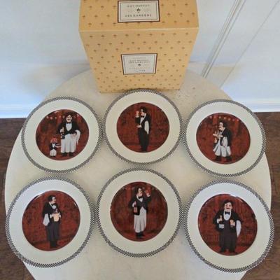 Guy Buffet Les Garçon Dinner Plates