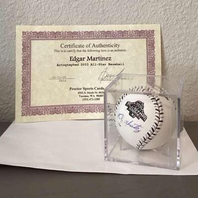 Edgar Martinez Baseball 2003