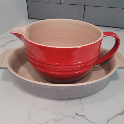 Le Creuset Mixing Bowl & Baking Dish