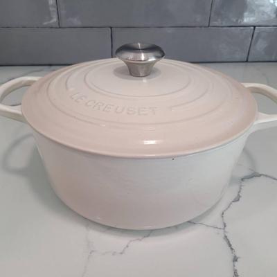 Le Creuset Matte White Dutch Oven