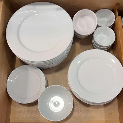 Crate and Barrel AND William Sonoma White Ware