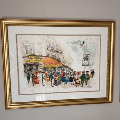 Urbain Huchet Parisian Print #2
