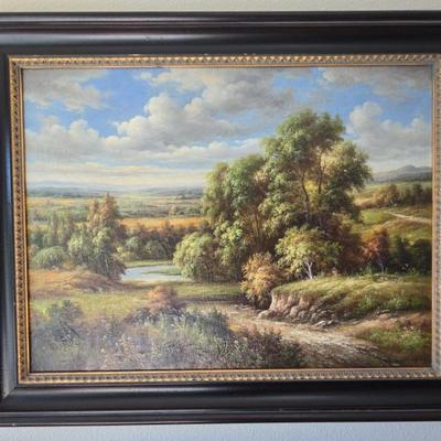 J.Rollins Landscape Painting